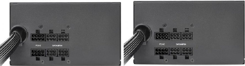 Zasilacz THERMALTAKE Smart BM1 700W Bronze - Wbudowane gniazda