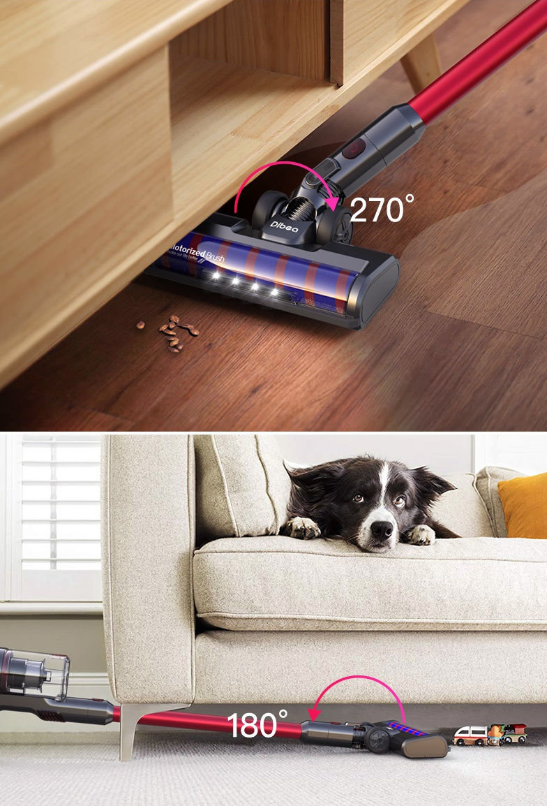 Odkurzacz Dibea D500 PRO ZBIORNIK 