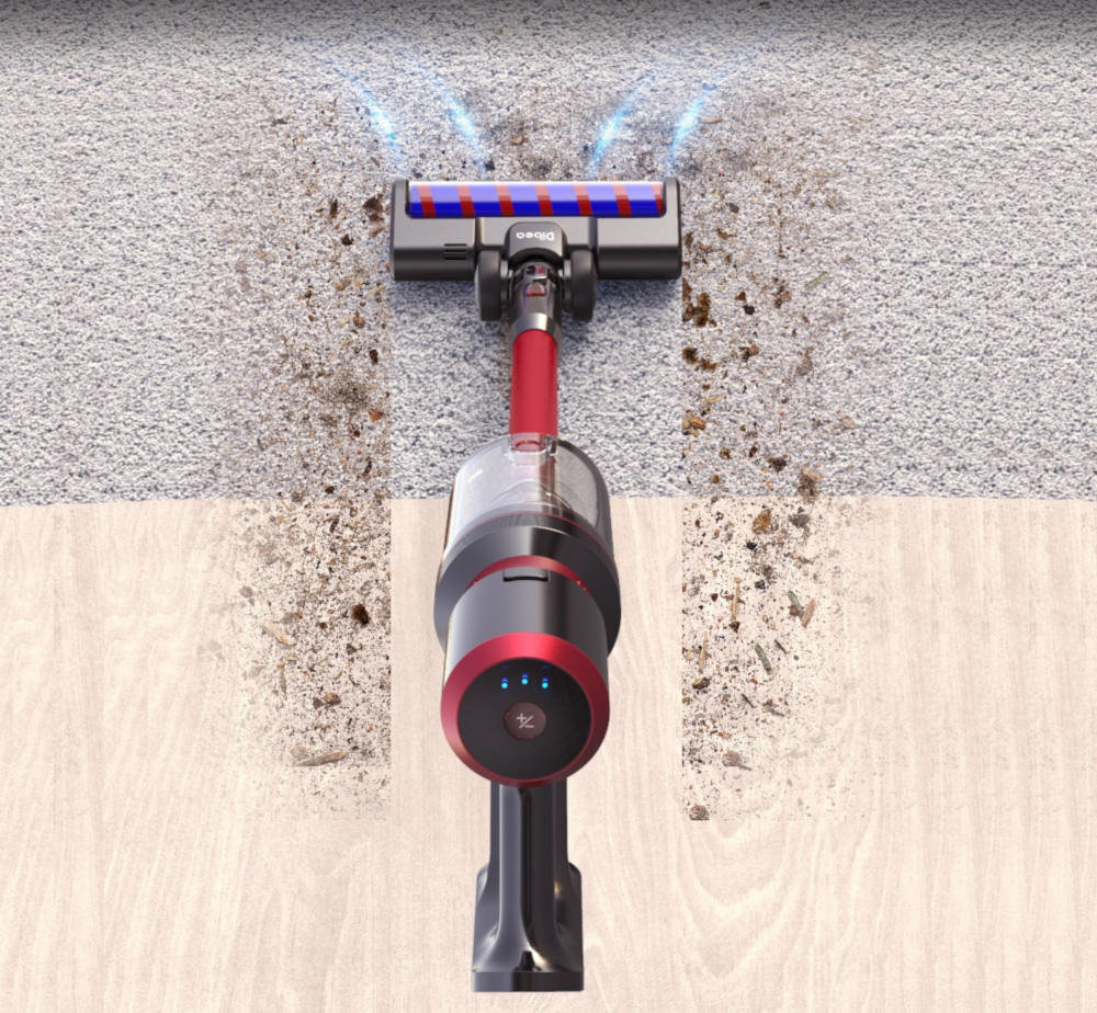 Odkurzacz Dibea D500 PRO WIRTUALNA SCIANA
