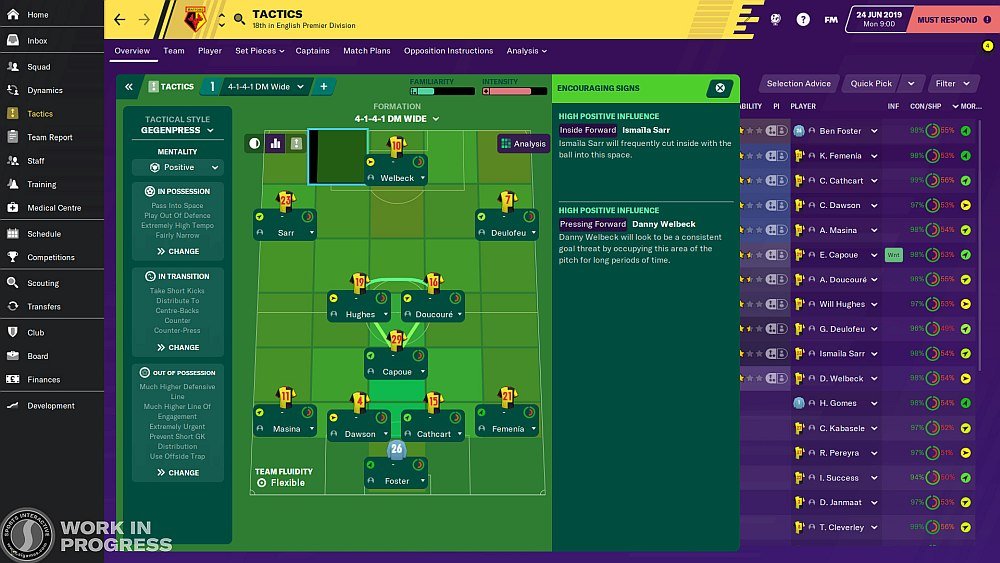 Football Manager 2020 Gra PC czas