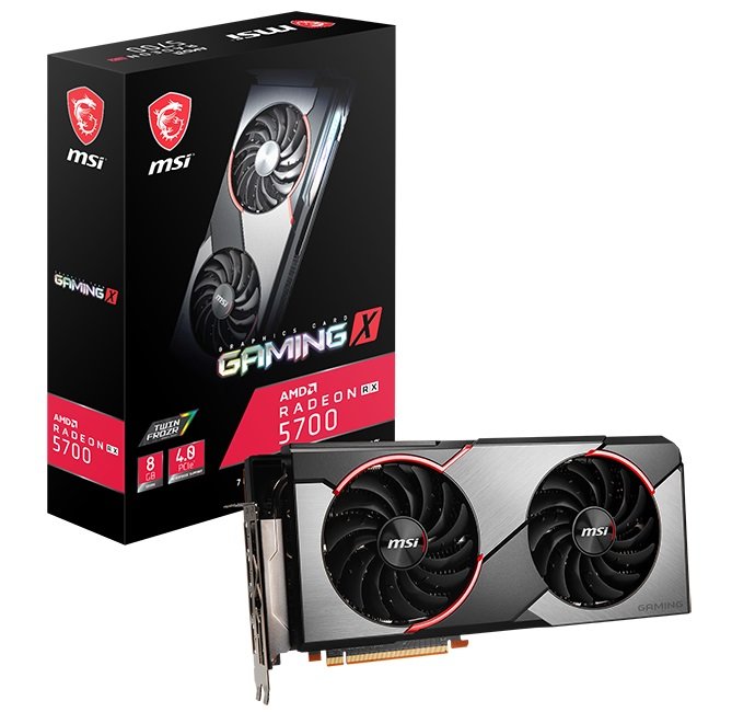 Karta graficzna MSI Radeon RX 5700 Gaming X 8G - Karta graficzna