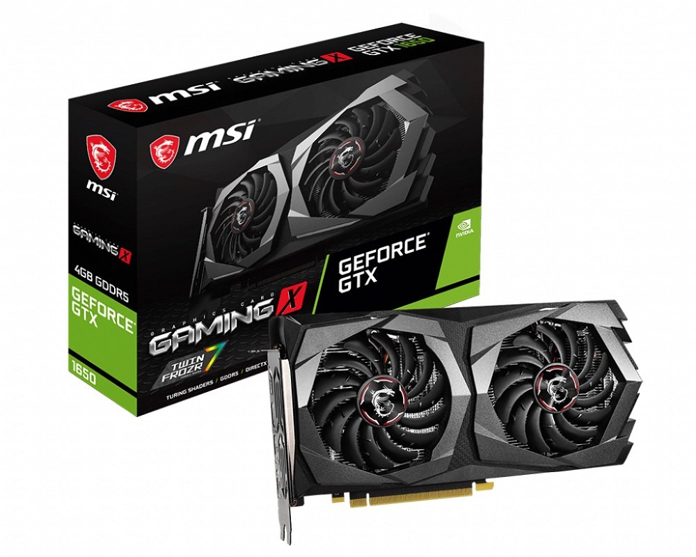 Karta graficzna MSI GeForce GTX 1650 4GB solidna konstrukcja 4 GB GDDR 6 architektura Pascal Mystic Light wydajna nowoczesny design