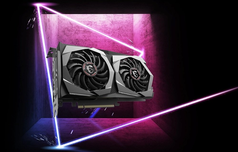 Karta graficzna MSI GeForce GTX 1650 4GB Mystic Light aplikacja Afterburner diagnoza