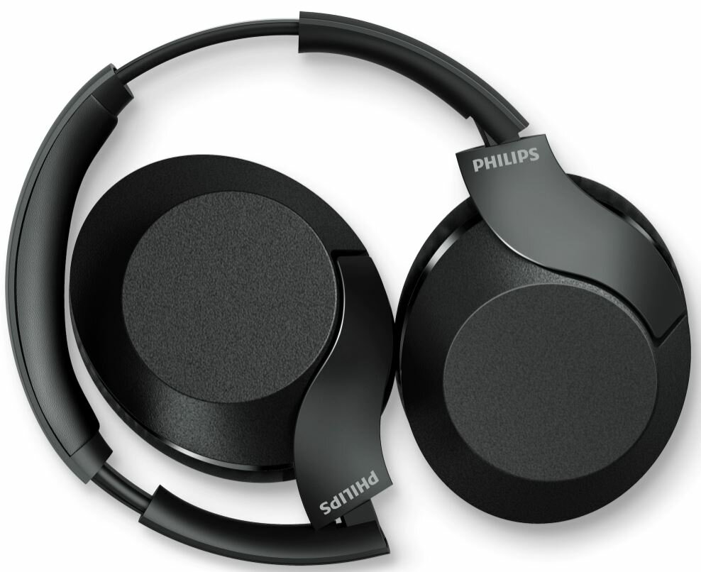 SŁUCHAWKI BLUETOOTH PHILIPS TAPH802BK NAUSZNE CZARNY ponadczasowe wzornictwo elegancki design