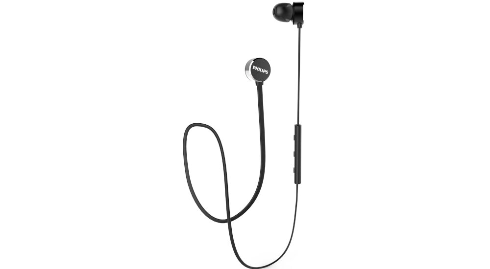 Słuchawki dokanałowe PHILIPS TAUN102BK Czarny czuły mikrofon