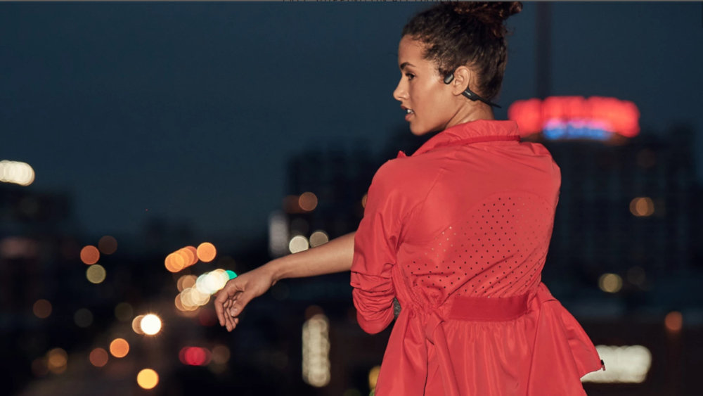 Słuchawki Nauszne AFTERSHOKZ Aeropex Szary - Bluetooth