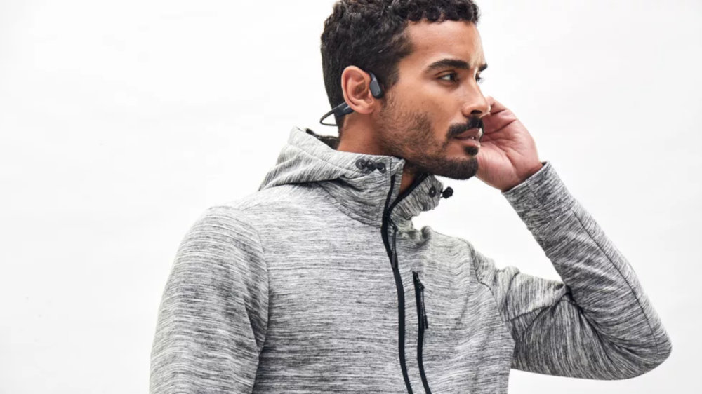 Słuchawki Nauszne AFTERSHOKZ Aeropex Szary - Bateria