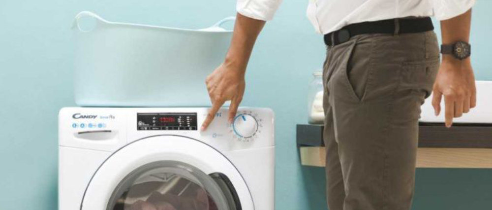 Pralko-suszarka CANDY CSOW 4965TB1-S - Zatrzymaj i dorzuć pranie