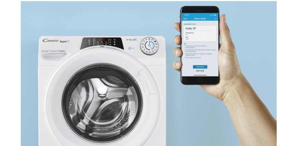 CANDY CSO H7A2TE-S kontrola sterowanie telefonem