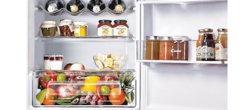 Lodówka CANDY CVBN 6184XBF/S Nofrost Srebrna