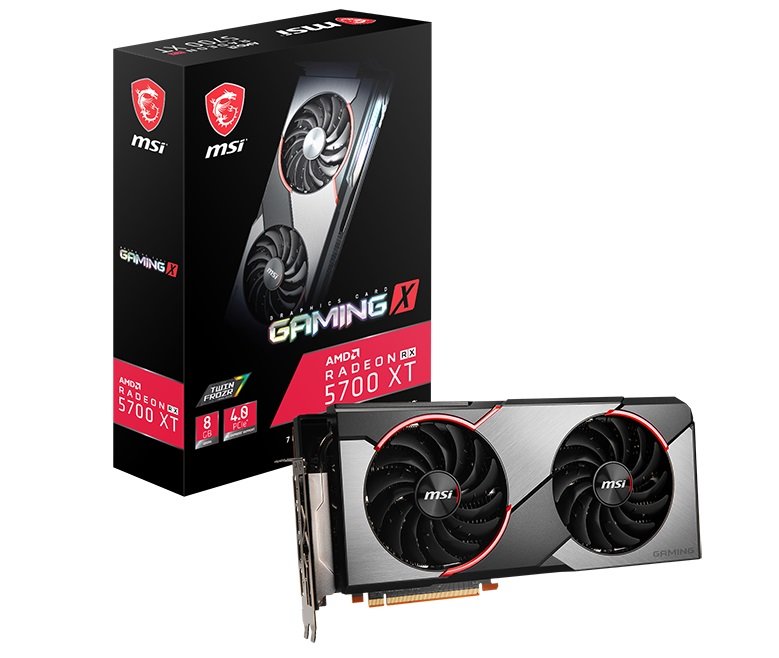 Karta graficzna MSI Radeon RX 5700 XT Gaming X 8G - Karta graficzna