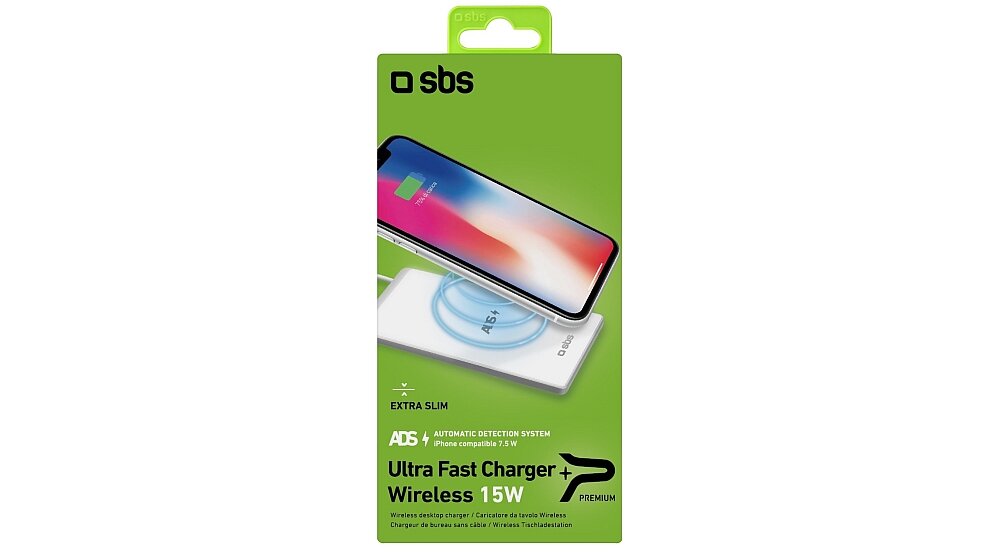 Ładowarka indukcyjna SBS Ultra Fast Charger Wireless ładowanie