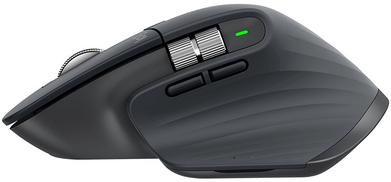 Mysz LOGITECH MX Master 3 - mysz bezprzewodowa zasięg działania interfejs 2,4 GHz