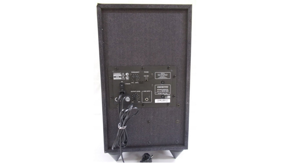 Subwoofer ONKYO SKW-208B - bas