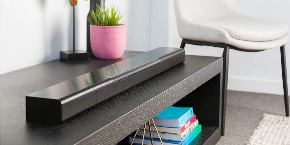 Soundbar YAMAHA MusicCast BAR 400 - wygląd ogólny Music cast Clear Voice