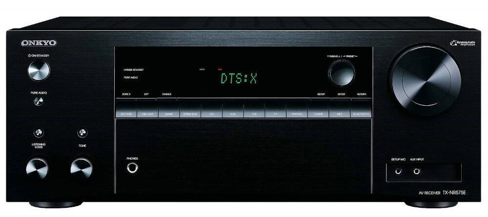 Kino domowe ONKYO TX-NR575E + JAMO-S 803 HCS  - strumieniowanie