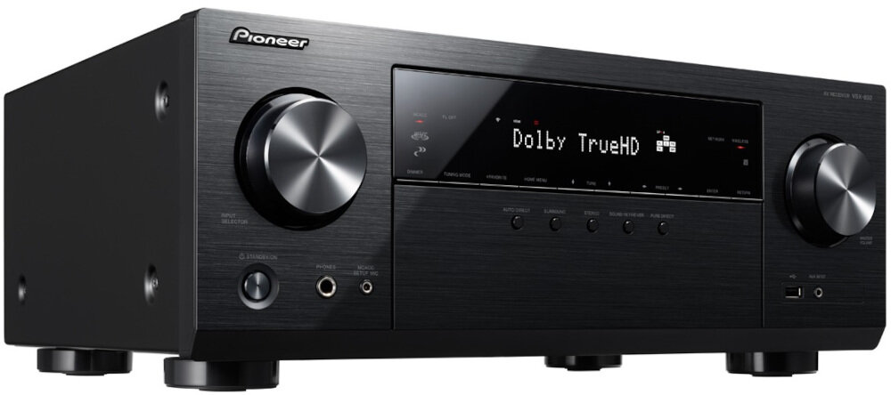 Kino domowe PIONEER VSX-832B + JAMO S 805 HCS - dźwięk