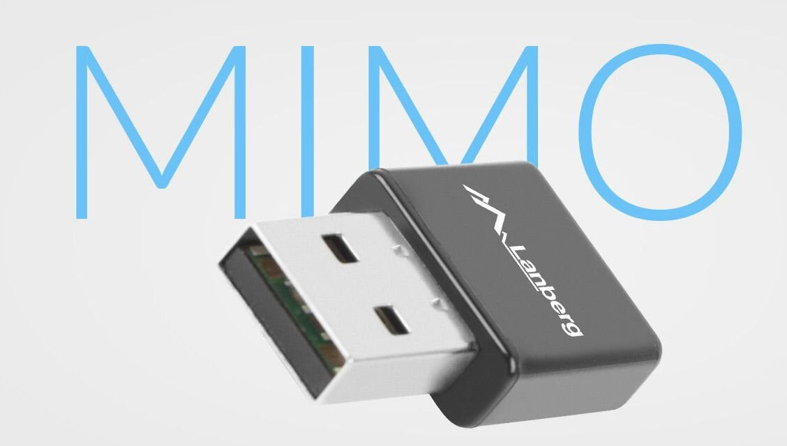 Karta sieciowa LANBERG NC-0300-WI Technologia transmisji wieloantenowej MIMO dwie wbudowane anteny stabilne połączenie Wi-Fi z
urządzeniami pracującymi w standardach IEEE 802.11b, IEEE 802.11e, IEEE 802.11g, IEEE 802.11i, IEEE 802.11k, i IEEE 802.11n