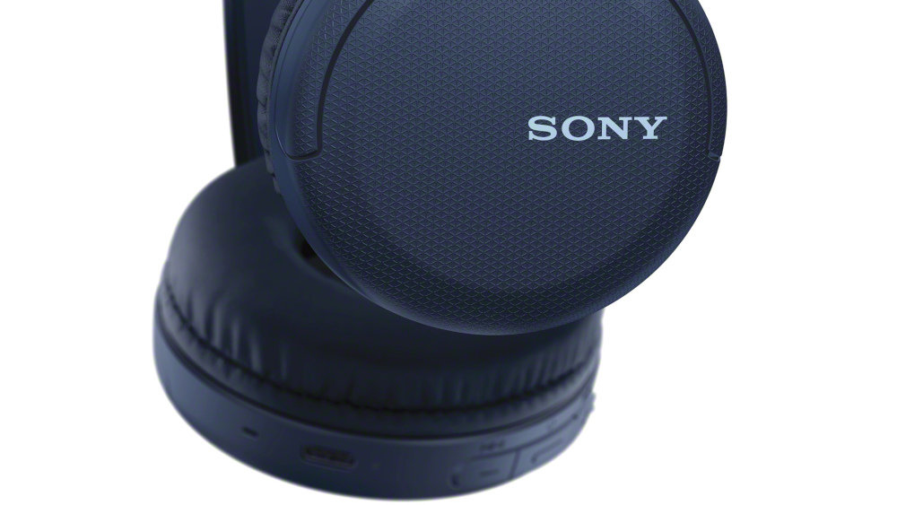 Słuchawki Dokanałowe SONY WH-CH510 Niebieski - Składane