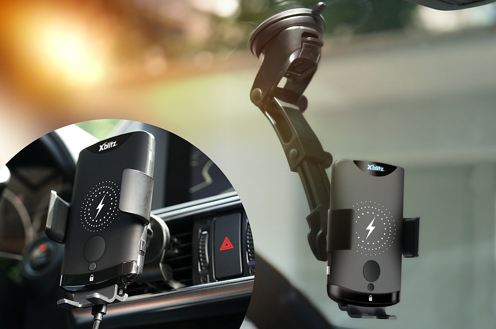 XBLITZ G650 uchwyt do telefonu ładowanie indukcyjne usb-c