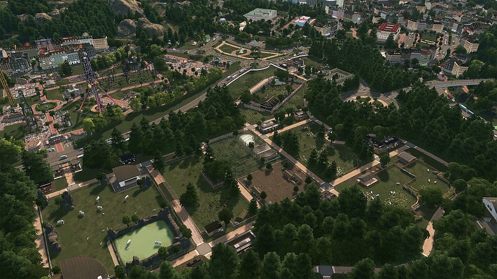 Cities: Skylines – Edycja Parklife Gra screen