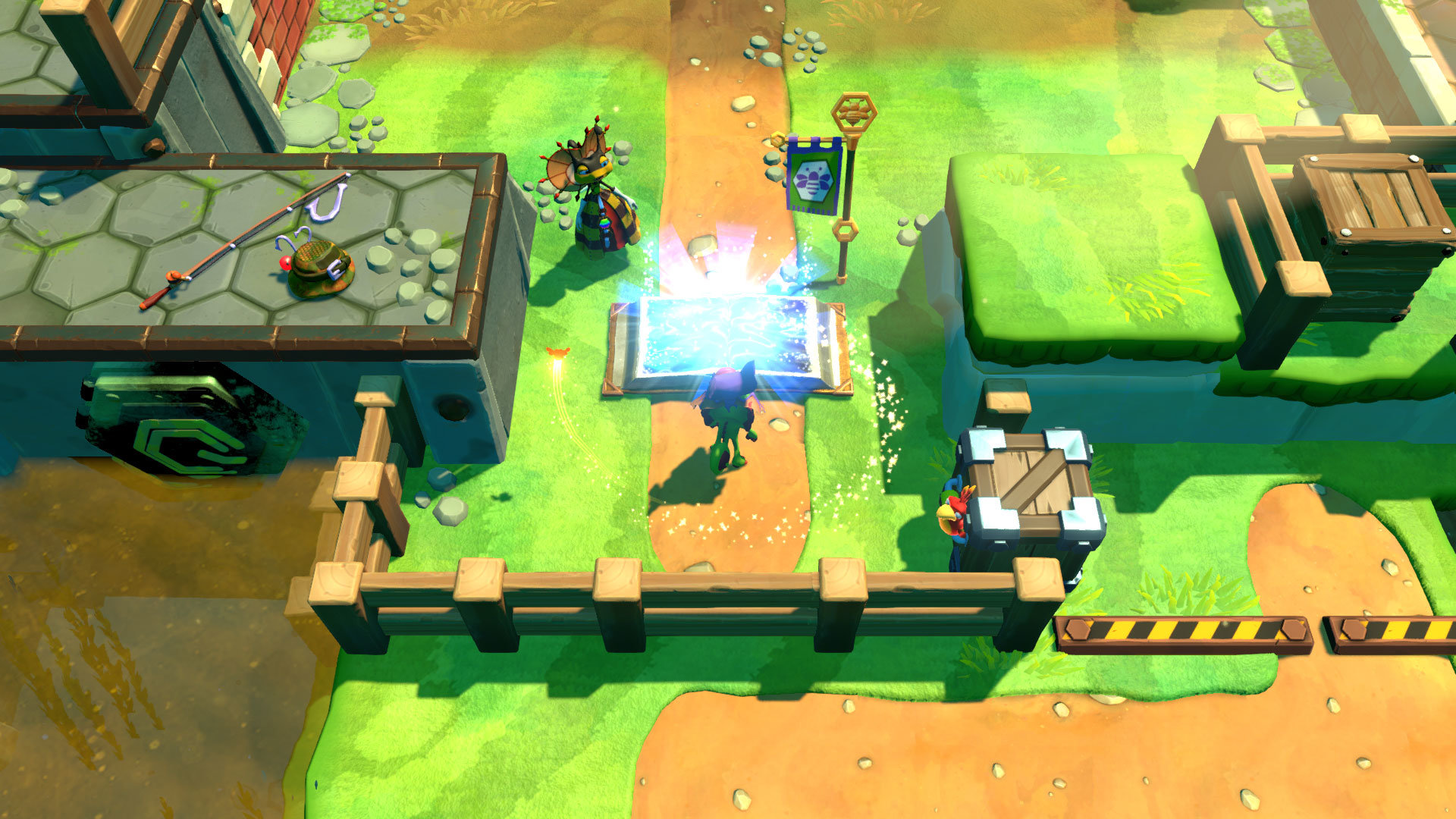 Yooka-Laylee i Niezdobyta Forteca Gra PC screen 3 grafika