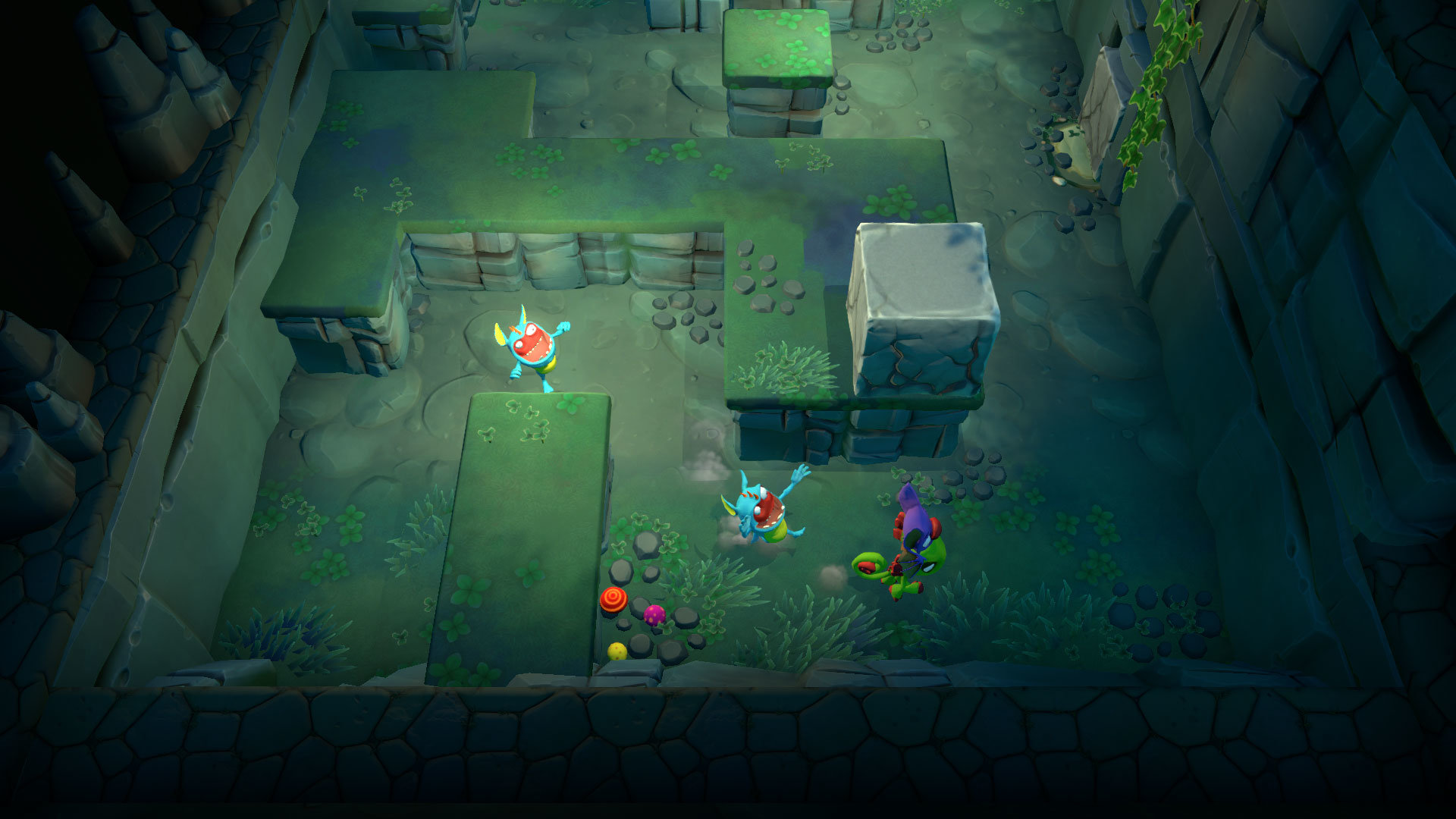 Yooka-Laylee i Niezdobyta Forteca Gra PC screen 5 poziomy