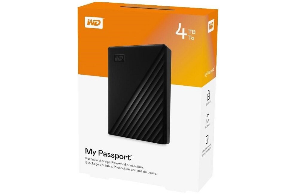 Dysk WD My Passport opakowanie