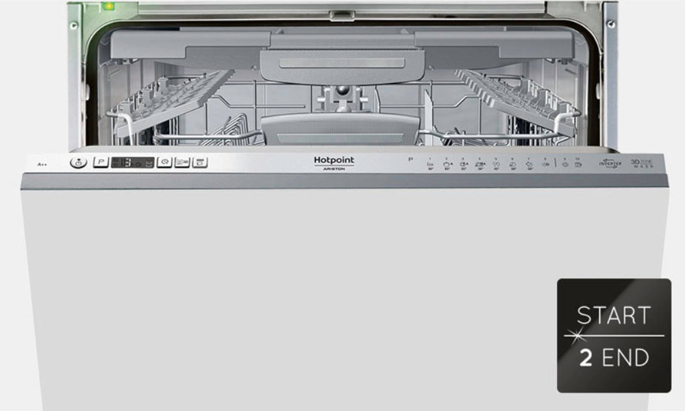 Zmywarka HOTPOINT ARISTON HSIO 3O35 WFE - Odbieraj jasne komunikaty