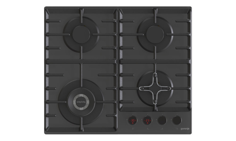 Płyta gazowa GORENJE GKTW641SYB - Wygląd Ogólny