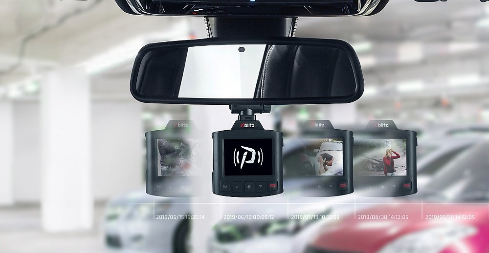 Wideorejestrator XBLITZ S8 parking zapis bezpieczeństwo