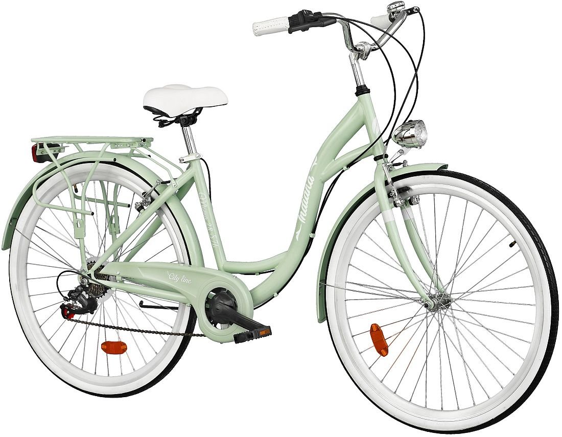 Rower Miejski INDIANA Moena S7B D2028 - Gwarancja na rame