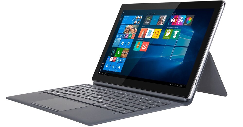 Laptop KRUGER&MATZ Edge 1162.2 - laptop 2 w 1 wyglad ogólny matryca IPS rozdzielczość Full HD 1920 x 1080 Intel Celeron N3350