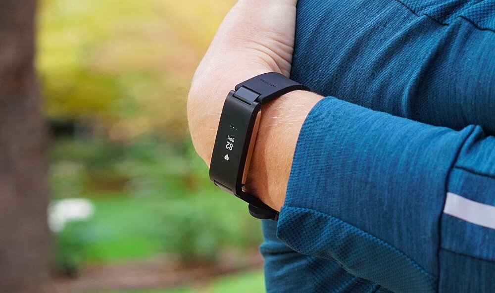 Smartband WITHINGS Pulse HR sport tętno sen kroki kalorie ekran pasek bateria 