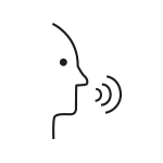 ikona voice przy packu