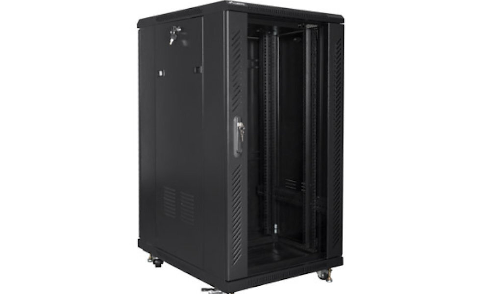 Szafa RACK LANBERG 19 skos lewy