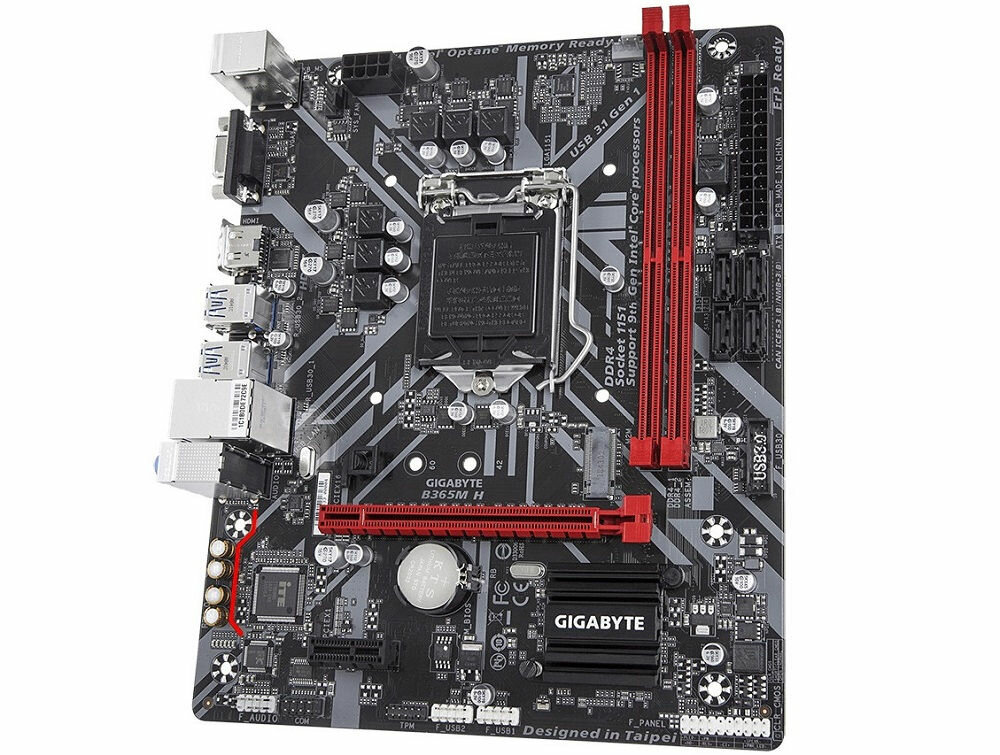 Płyta główna GIGABYTE B365M H - Chipset B365 więcej portów USB B360 korzystne cenowo i wydajne rozwiązanie