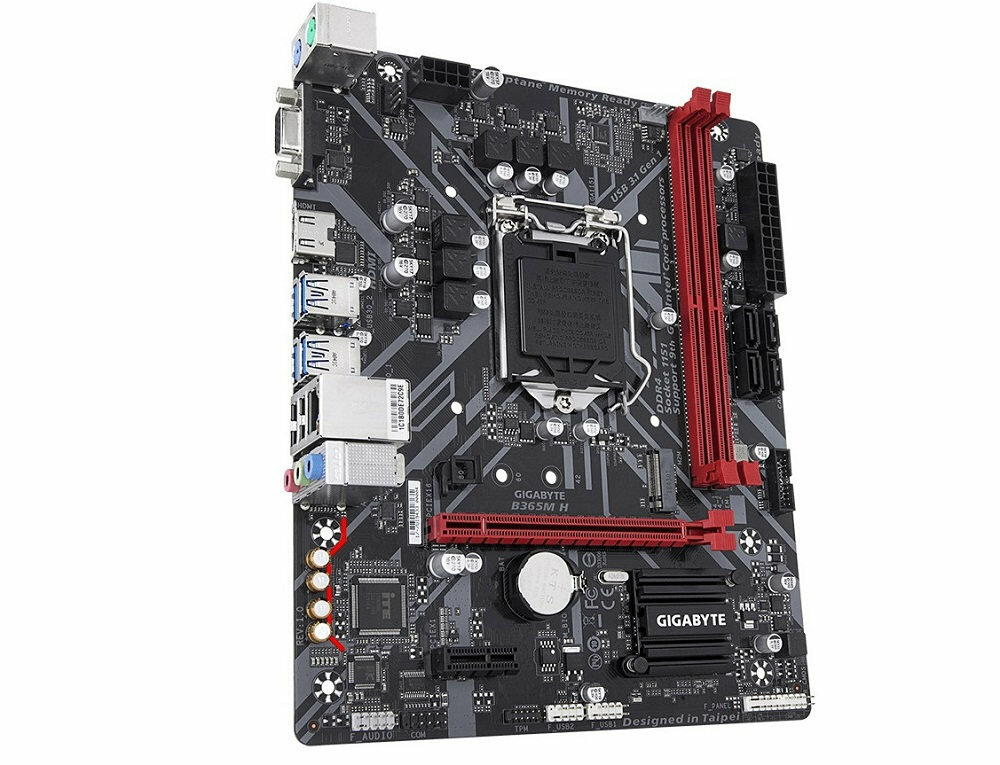 Płyta główna GIGABYTE B365M H - zintegrowana karta graficzna Intel HD Graphics
