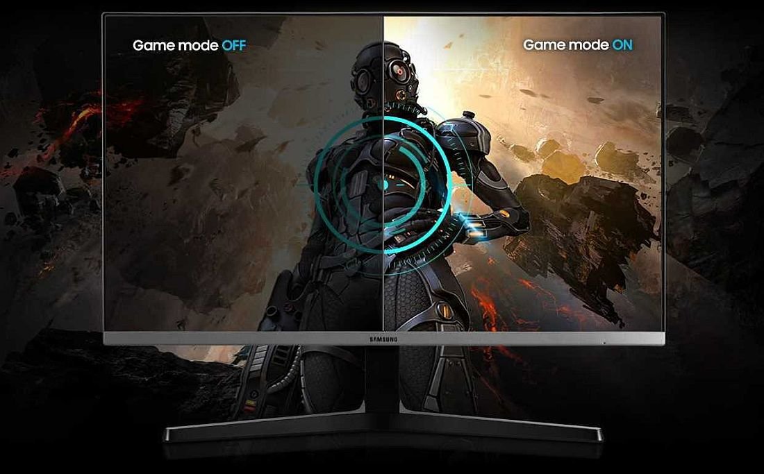 Monitor SAMSUNG LS24R350FHUXEN - Tryb Gry
