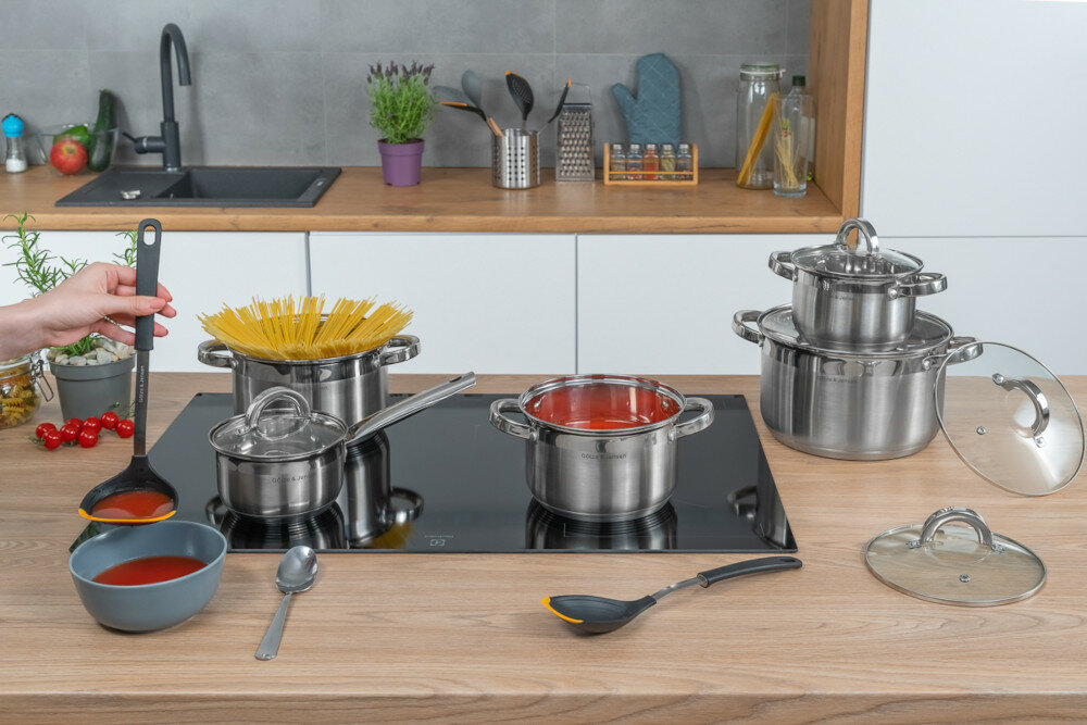 Zestaw garnków GÖTZE & JENSEN CS300 Colorado - Rama