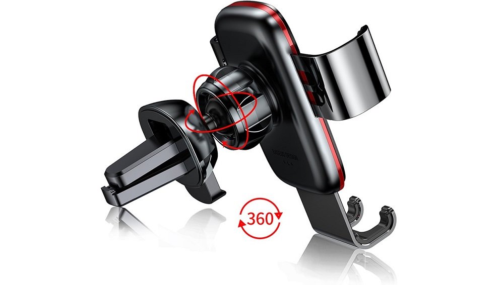 Uchwyt BASEUS SUYL-D01 Czarny smartfon navi nawigacja gps