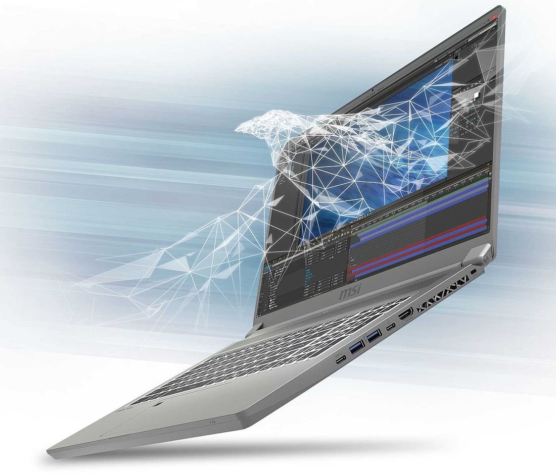 Laptop MSI P75 Creator - laptop