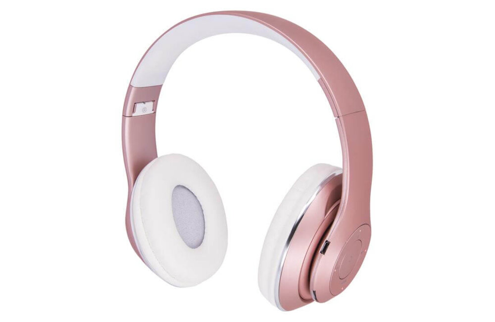 SŁUCHAWKI BLUETOOTH FOREVER BHS-300 MUSIC SOUL RÓŻOWE czas działania