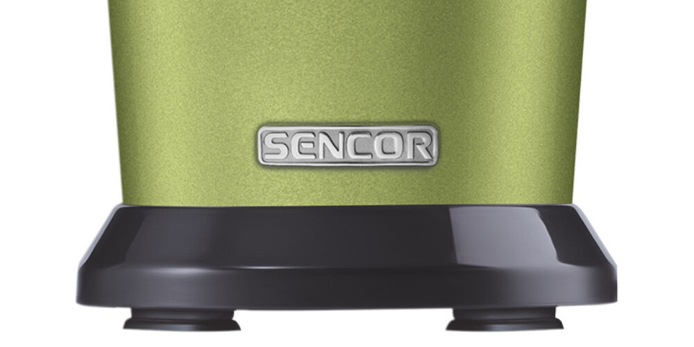 Blender kielichowy SENCOR SBL 7170GG Oliwkowy Bezpieczeństwo mechanizm antypoślizgowe nóżki