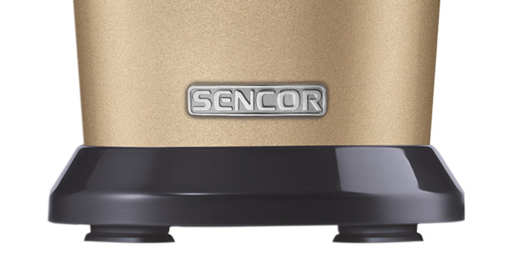 Blender kielichowy SENCOR SBL 7177CH Złoty Bezpieczeństwo mechanizm antypoślizgowe nóżki
