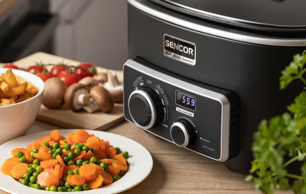 Multicooker SENCOR SPR 6100BKwygląd ogólny banner