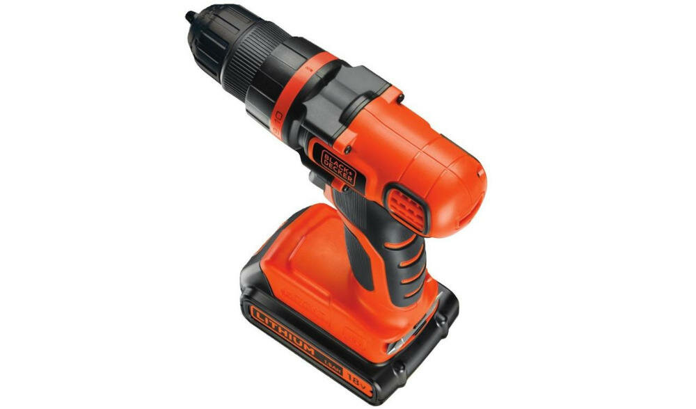BLACK-DECKER-EGBL18K-QW wiertarko-wkrętarka wiercenie wkręcanie majsterkowicz dom ogród ergonomiczny kształt dłoń