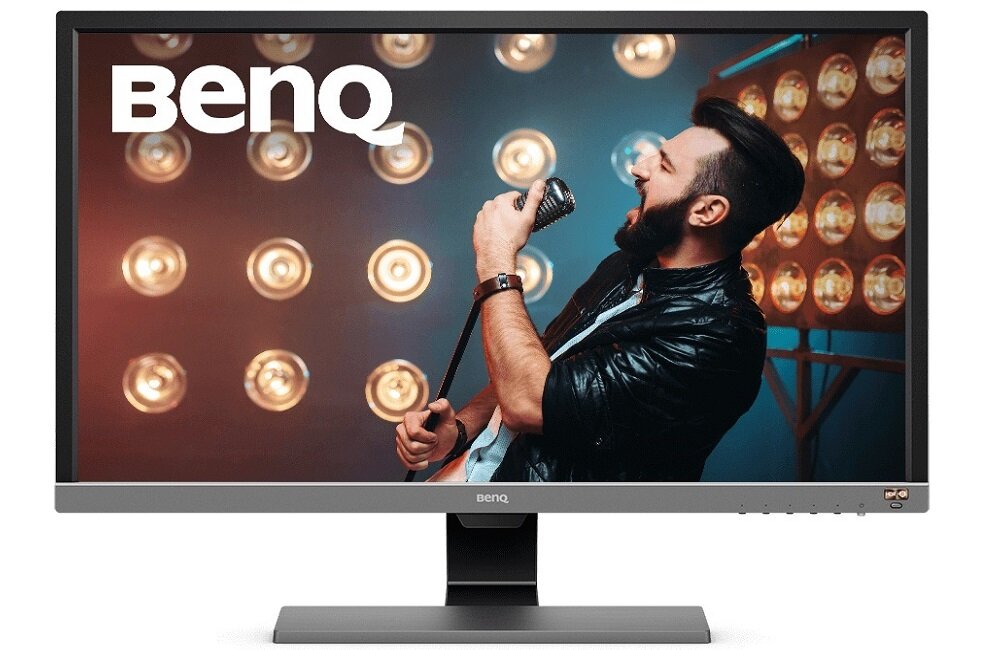 Monitor BENQ EL2870UE Cienka i elegancka konstrukcja wygląda świetnie i zajmuje mało miejsca Ulepszona podstawa ergonomiczna z regulacją wysokości