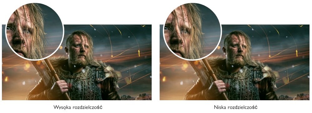 Monitor BENQ EL2870UE Super rozdzielczość w celu poprawy jakości obrazów standardowych