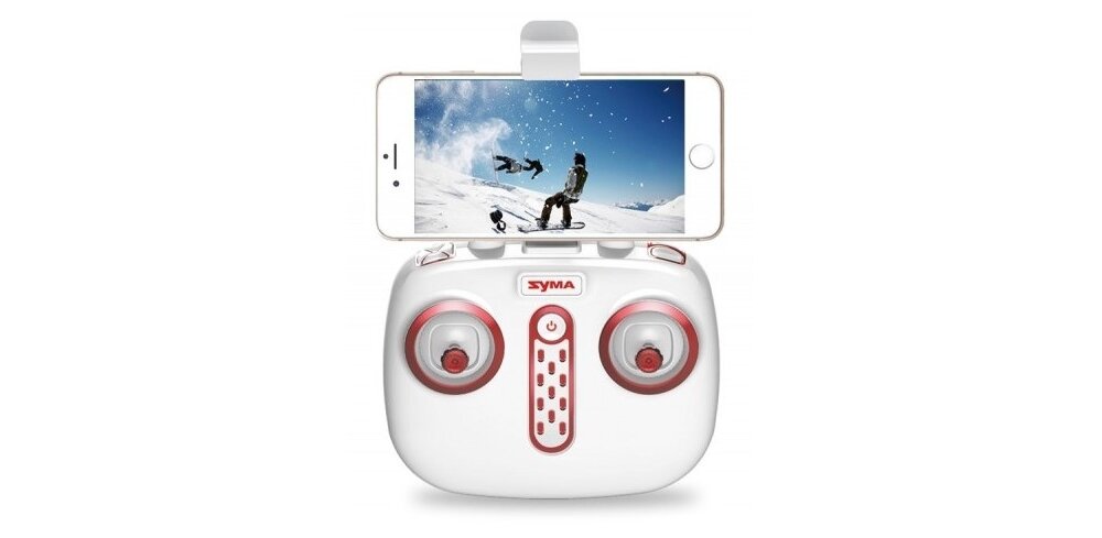 Dron SYMA X8SW-D RTF  lot bateria zasięg diody akrobacje nadajnik 